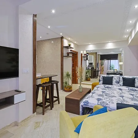 Oasis - Appartement Authentique A Gueliz Marraquexe Exterior foto