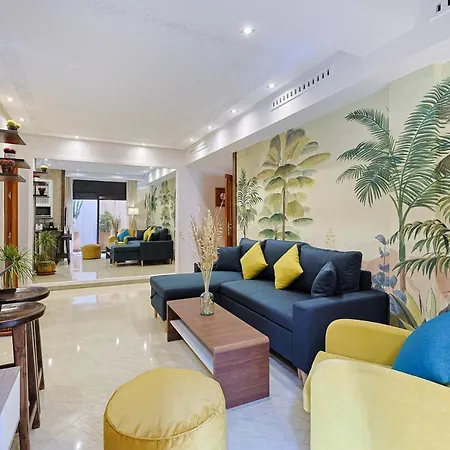 Oasis - Appartement Authentique A Gueliz Marraquexe Exterior foto