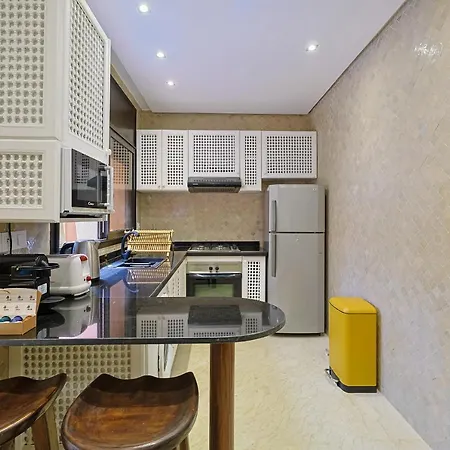 Oasis - Appartement Authentique A Gueliz Marraquexe Exterior foto